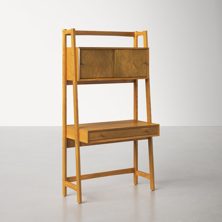 AllModern Stiles Leaning Ladder Desk Reviews Wayfair